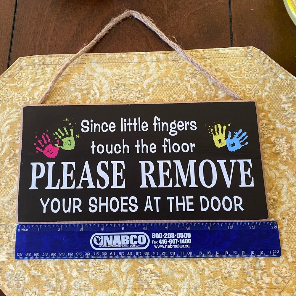 Sign for play room